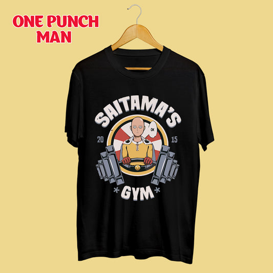 One Punch Saitama Printed Unisex Anime Tshirt