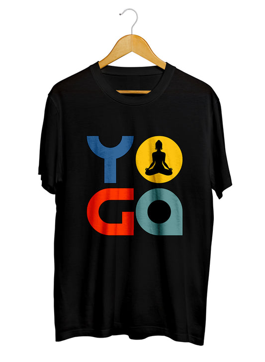YOGA Unisex Printed Tshirt