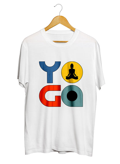 YOGA Unisex Printed Tshirt