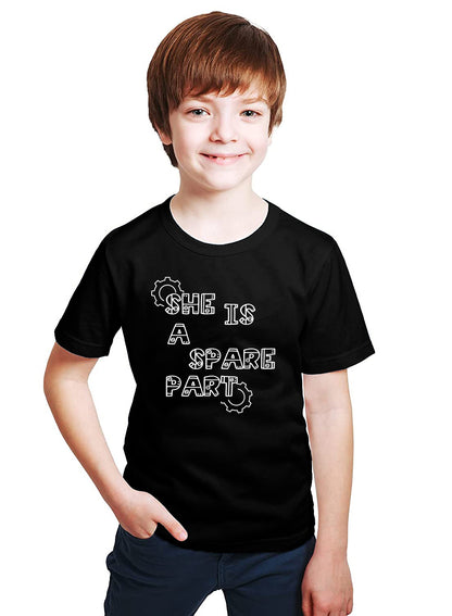 Spare Part Kids Printed Round Neck Tshirt