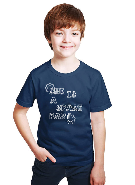 Spare Part Kids Printed Round Neck Tshirt