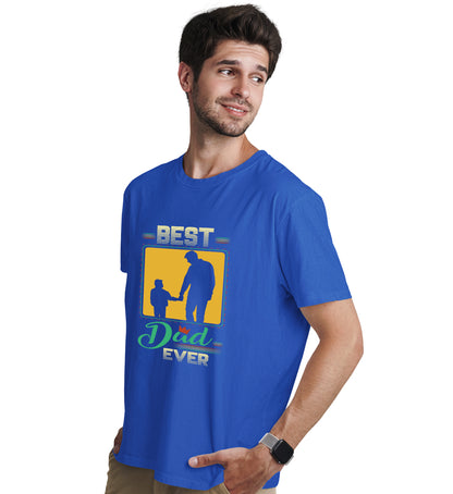 Best Dad - Son Matching Printed Tshirts (Pack Of 2)