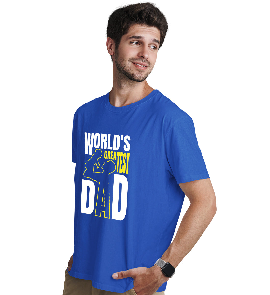 Dad - Son Matching Printed Tshirts (Pack Of 2)