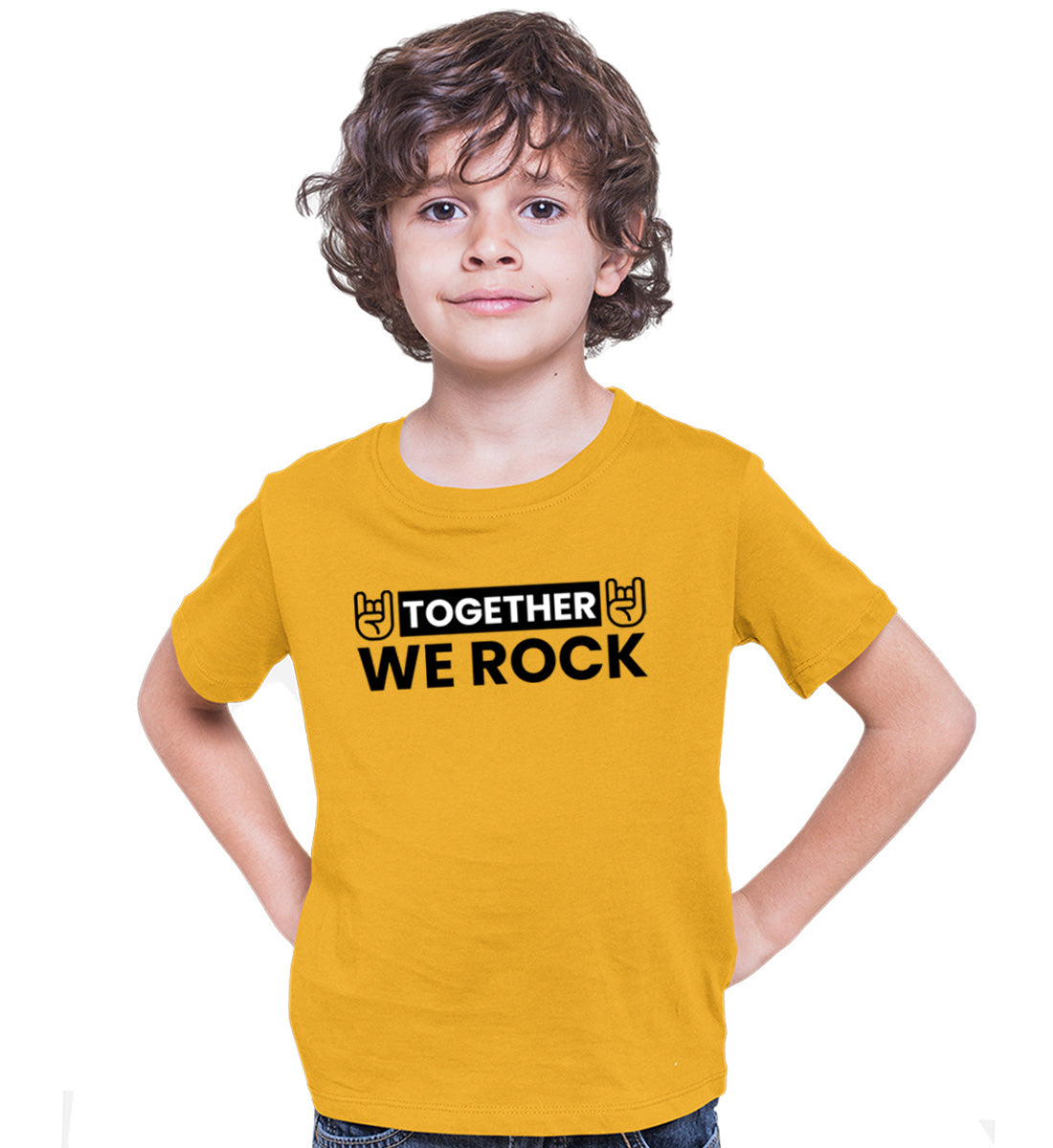 Rock Family Matching Printed Tshirts (Pack Of 3)