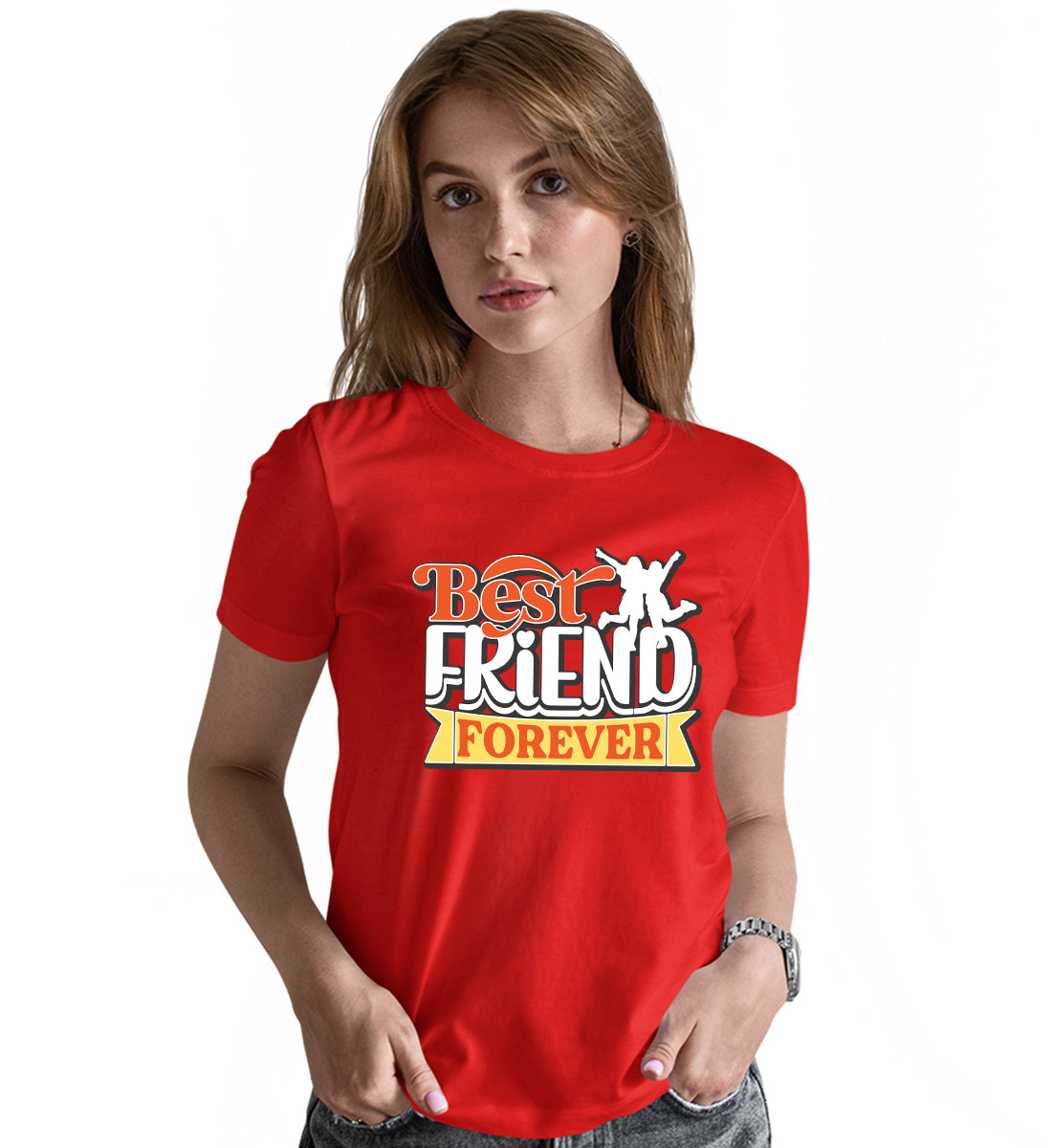 Friends Crew Matching Printed Tshirts (Pack Of 3)