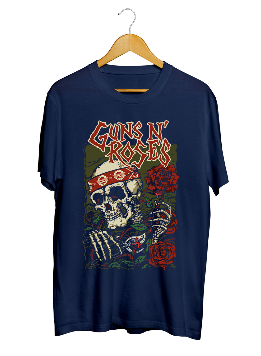 Guns N Roses Music Printed Unisex 100% Cotton Tshirt