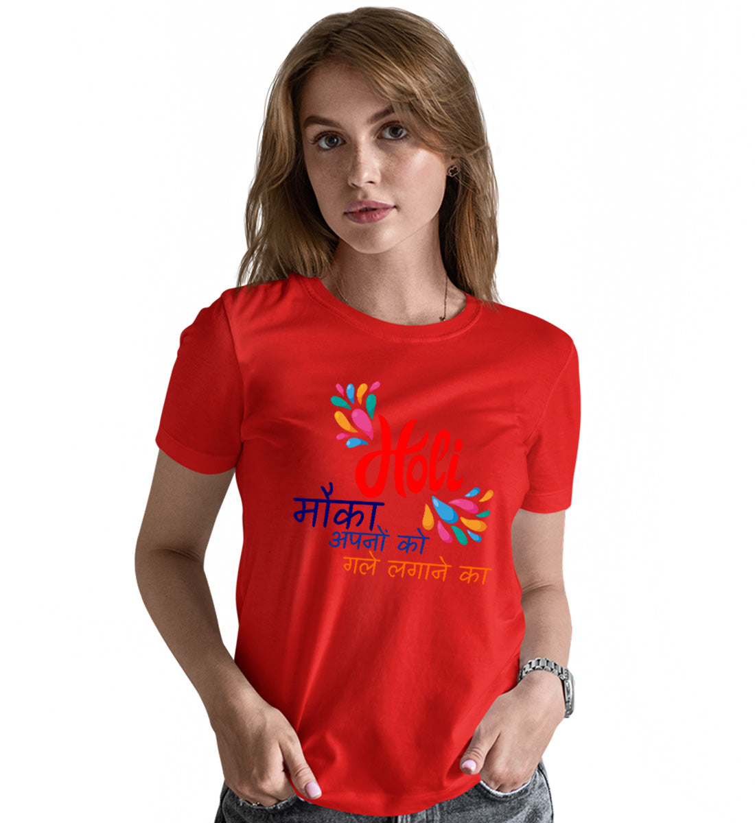 Holi Festival Matching Printed Tshirts