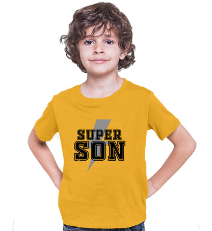 Super Dad - Son Matching Printed Tshirts (Pack Of 2)