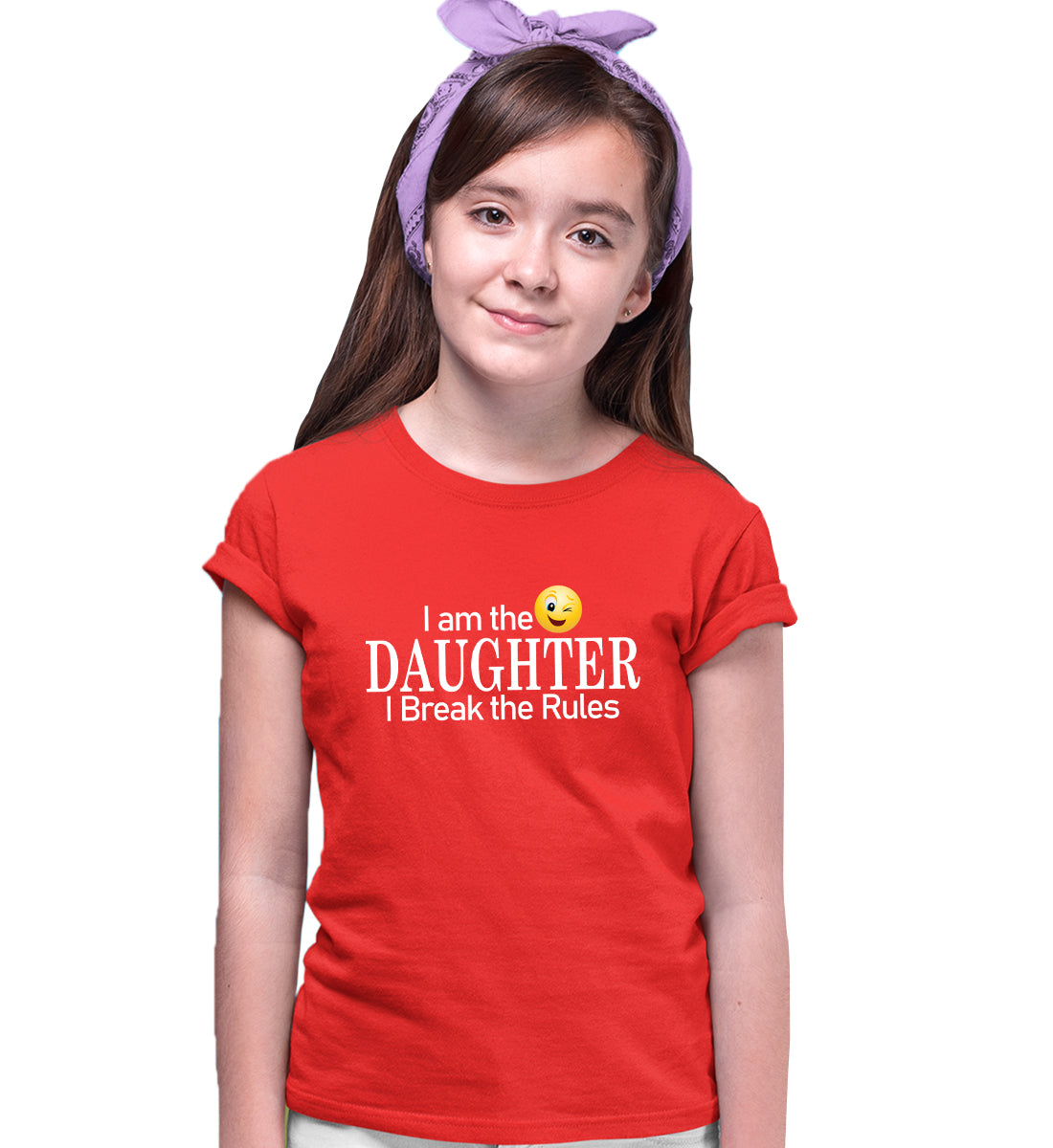 Rules Mother - Daughter Matching Printed Tshirts (Pack Of 2)