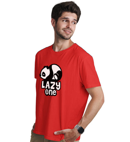 Lazy - Crazy Couple Love Matching Printed Tshirts (Pack Of 2)