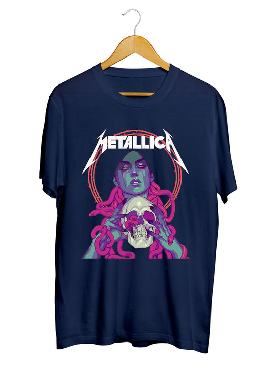 Metallica Music Printed Unisex 100% Cotton Tshirt