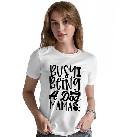 Dog mama - Pet Lover Unisex Printed Tshirt