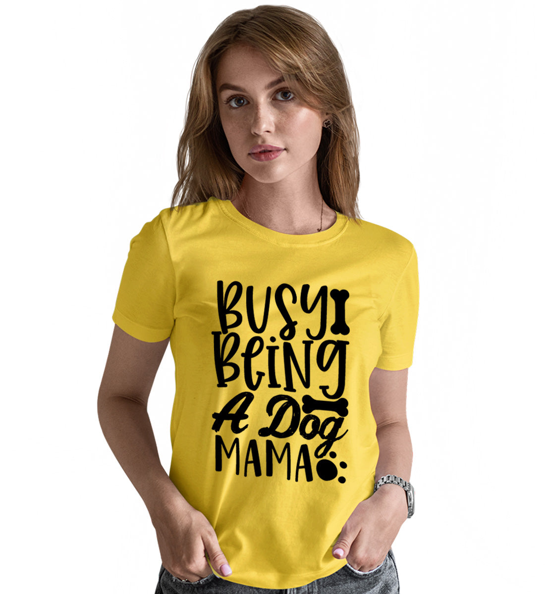 Dog mama - Pet Lover Unisex Printed Tshirt