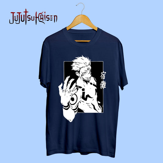 Jujutsu Kai Printed Unisex Anime Tshirt