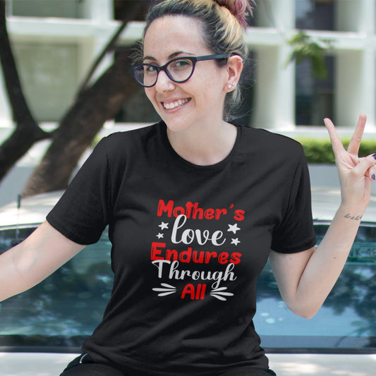 Mother's Day Women's Round Neck Printed Tshirt - Special Days