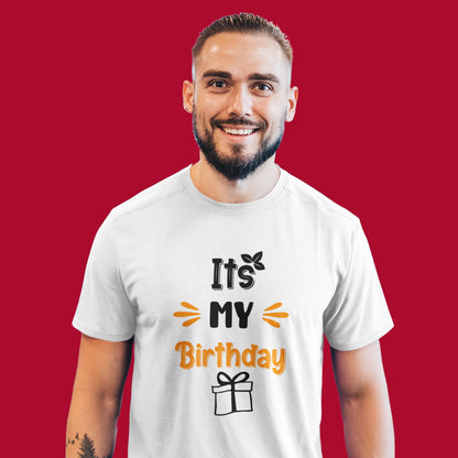 Birthday Printed Unisex Round Neck Tshirt - Special Days